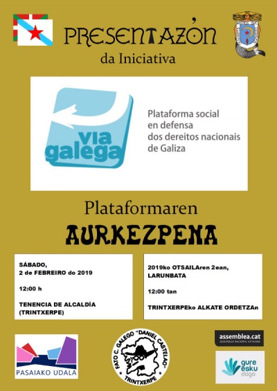 2019 - Apresentaçom de Via Galega